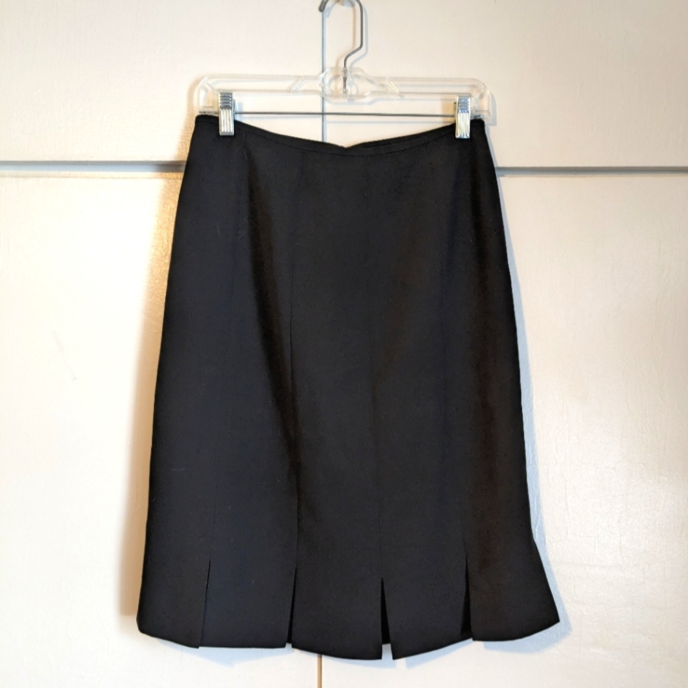 Le Suit Pleated Pencil Skirt